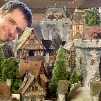 Painting Fantasy Medieval Buildings From Tabletop World